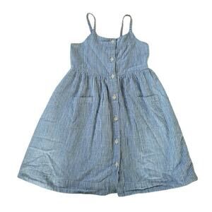 Crewcuts Chambray Stripe Dress